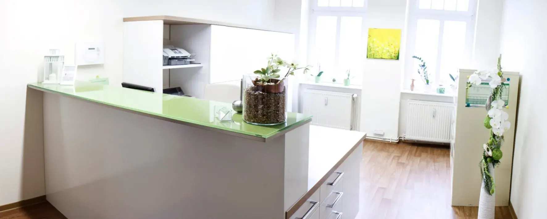 Arztpraxis Rezeption