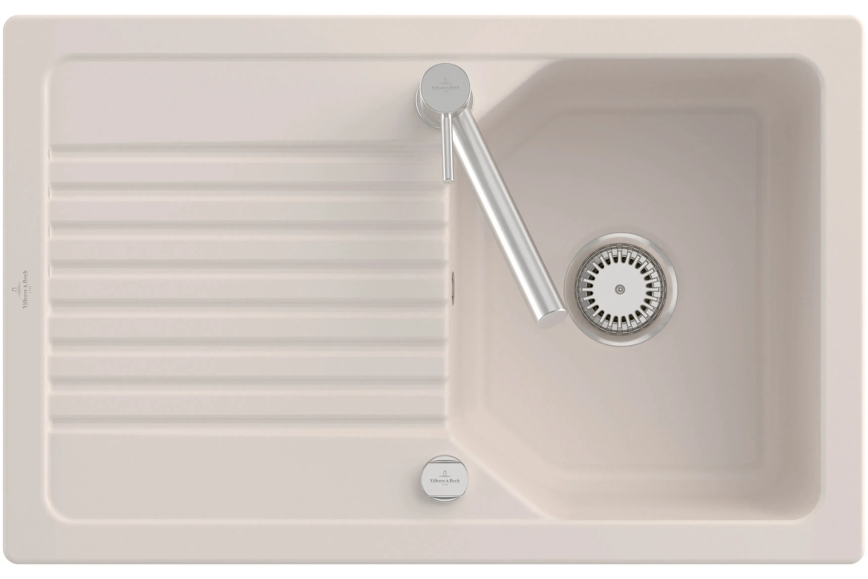 Villeroy & Boch Keramikspüle Linara Almond